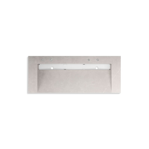 Kohler 60In Wall-Mount Trough Lavatory System In Desertsilver 81032-BSS-KED - main